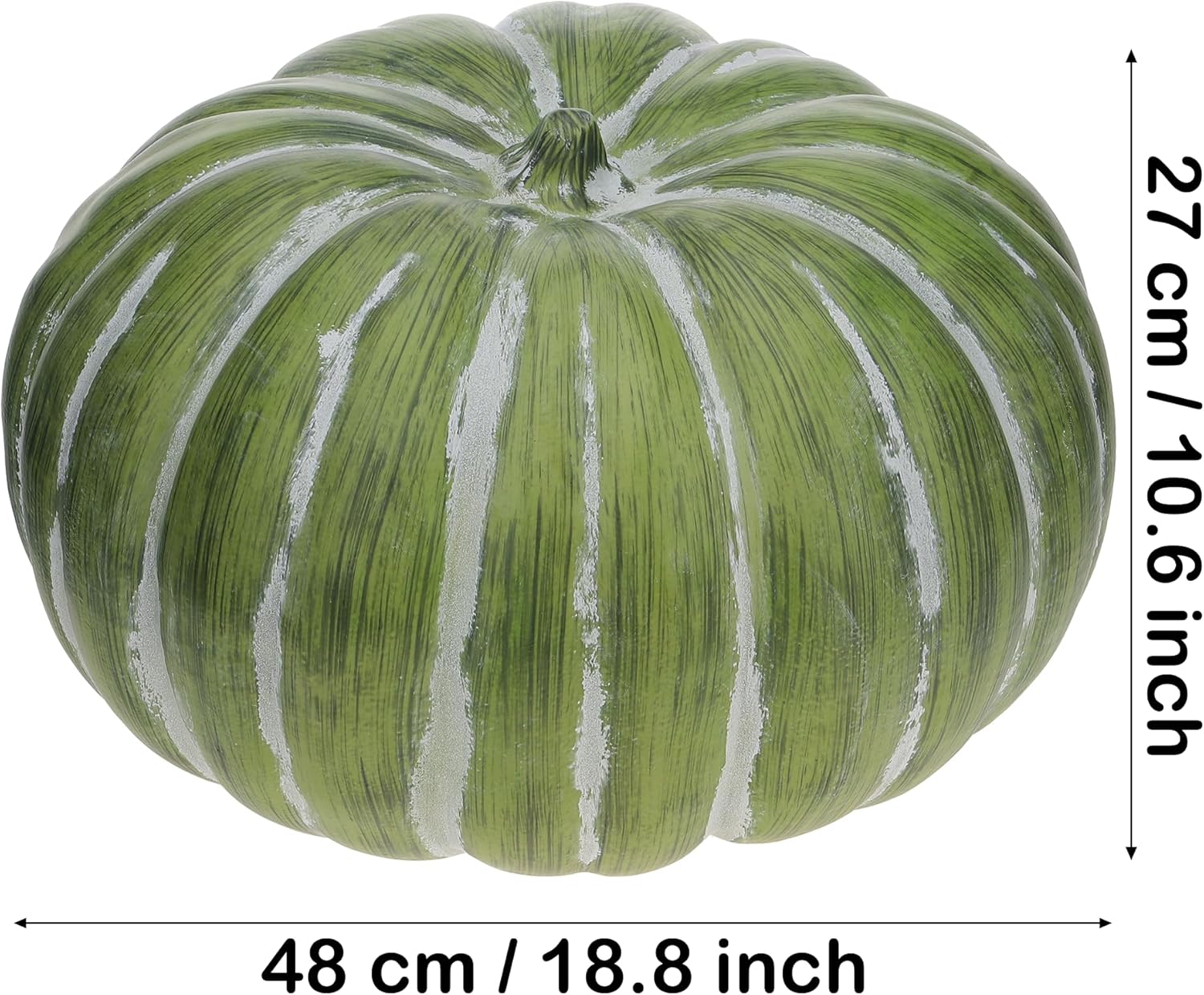 Gresorth 189 Inch Artificial Green Pumpkin Decoration