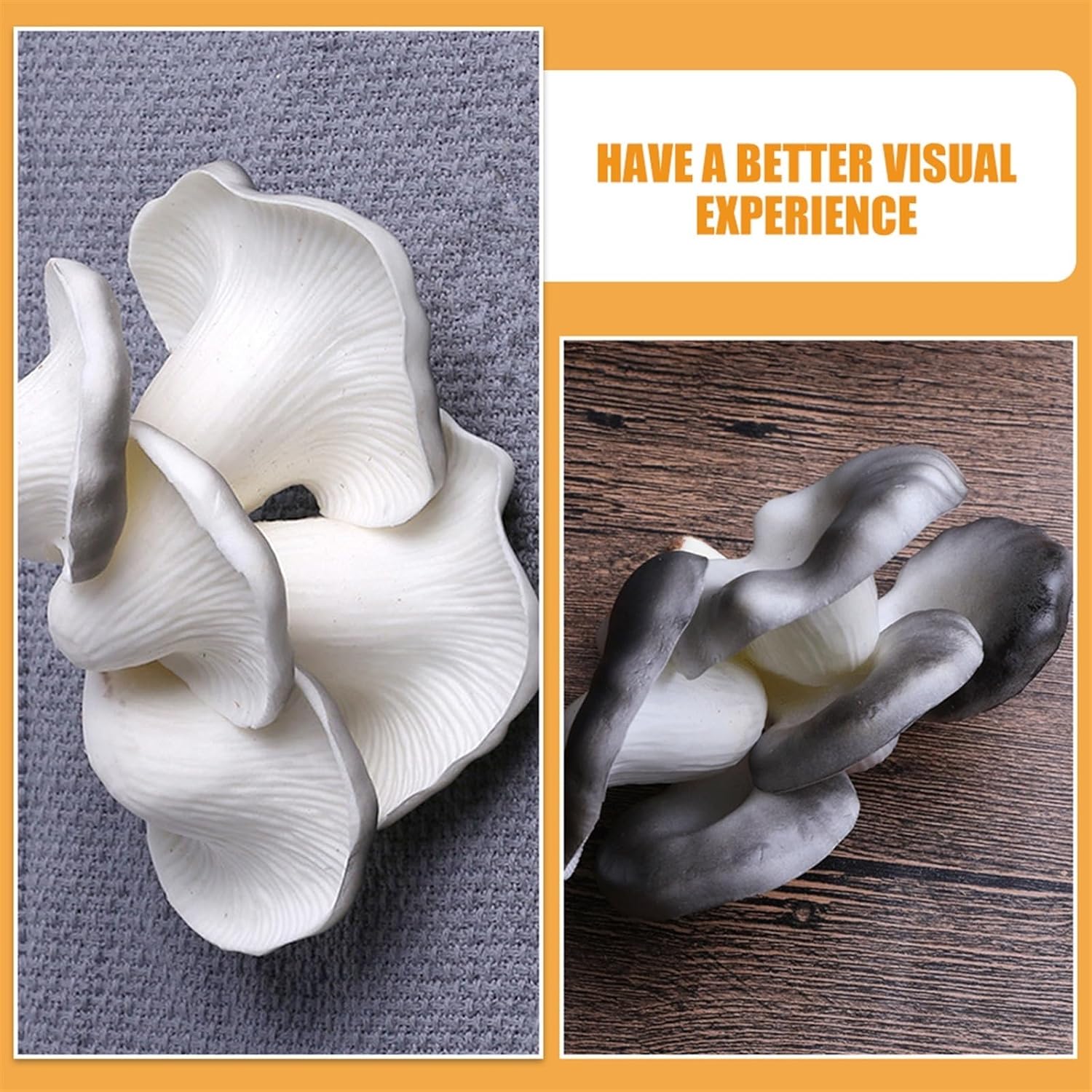 Artificial Mushroom Display Prop for Home Decor and Photography