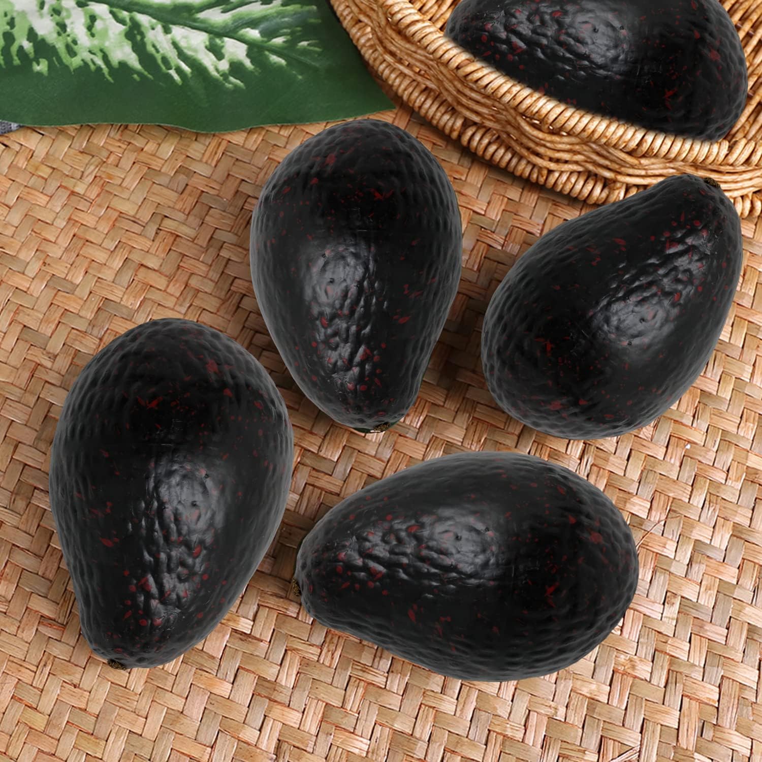 Honbay 2PCS Artificial Avocado Foam Decoration