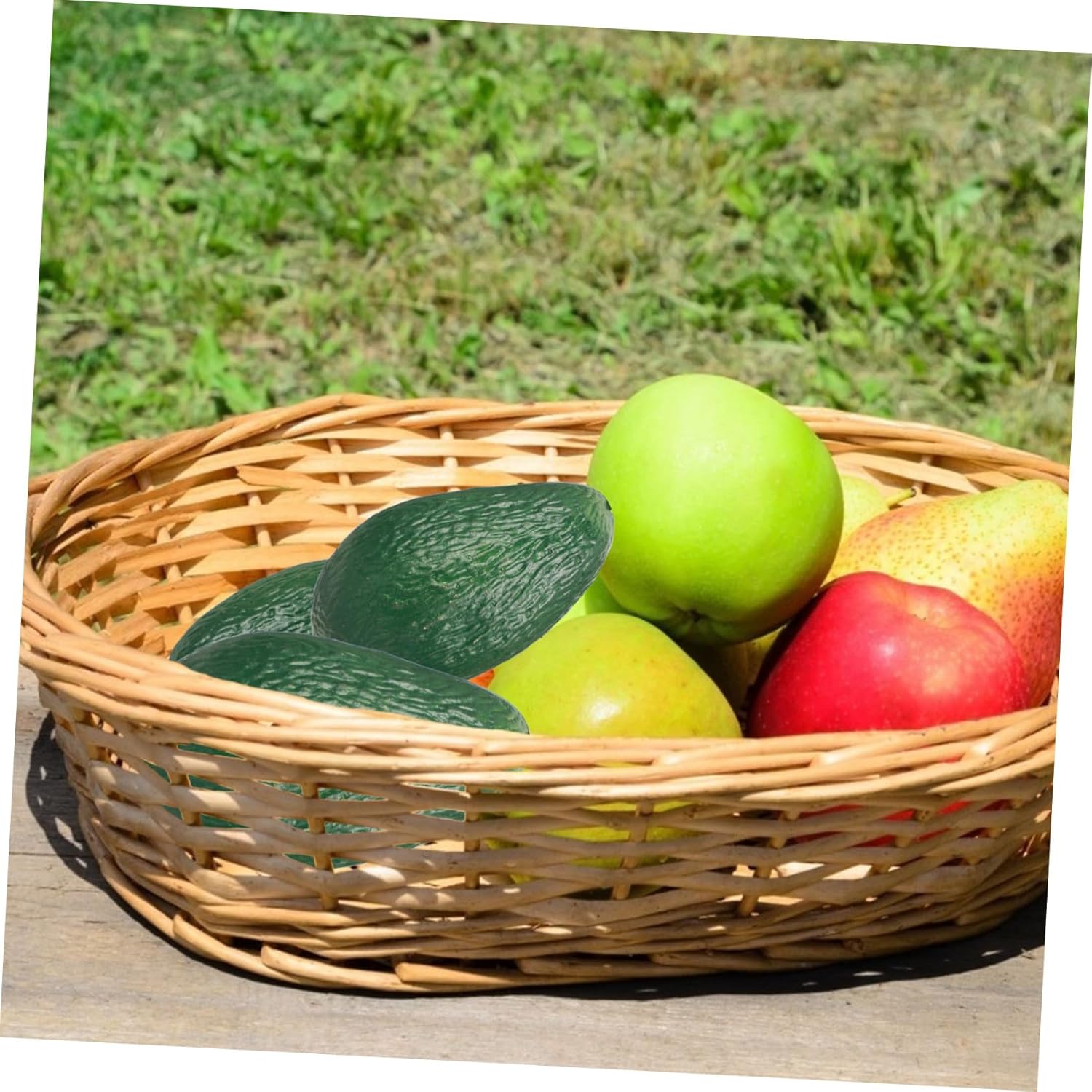 Realistic Avocado Simulation Artificial Fruits for Store Display